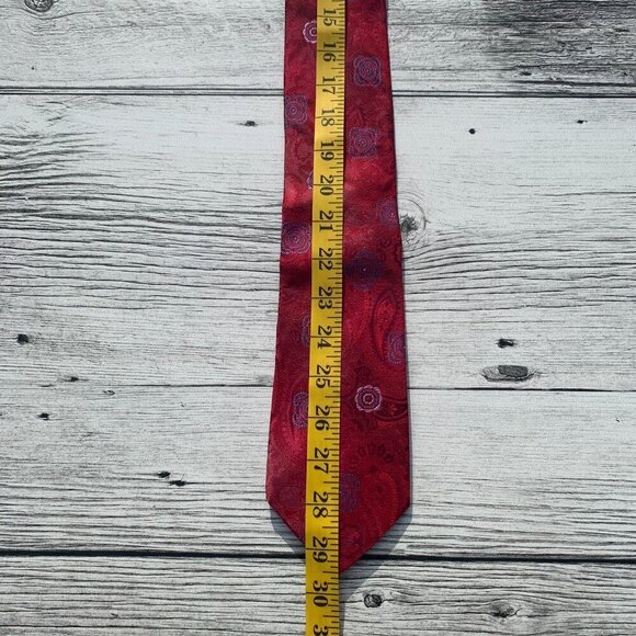 Robert Graham Paisley Floral Print Silk Tie - Picture 7 of 7